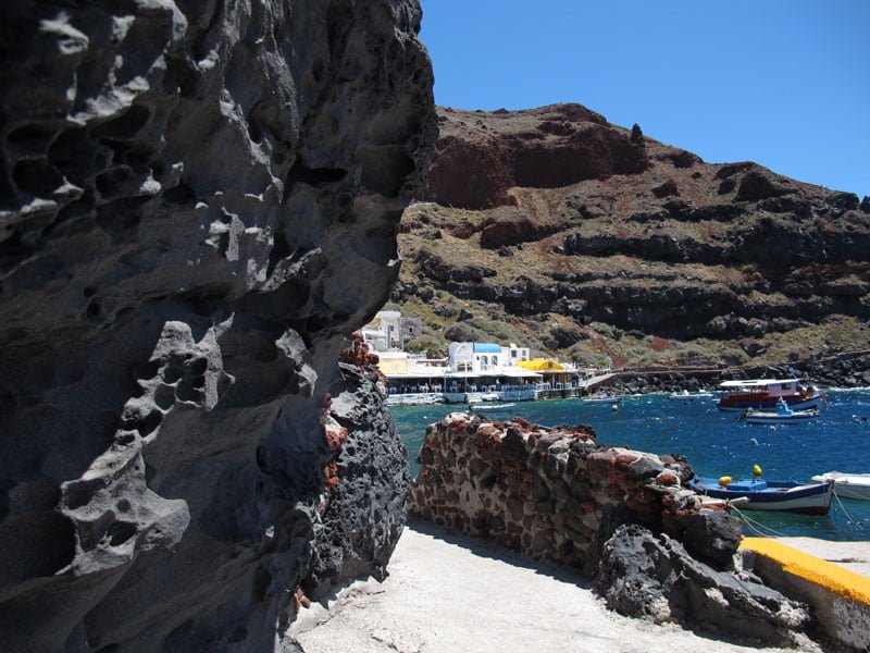 Пляж Амуди | Остров Санторини Греция