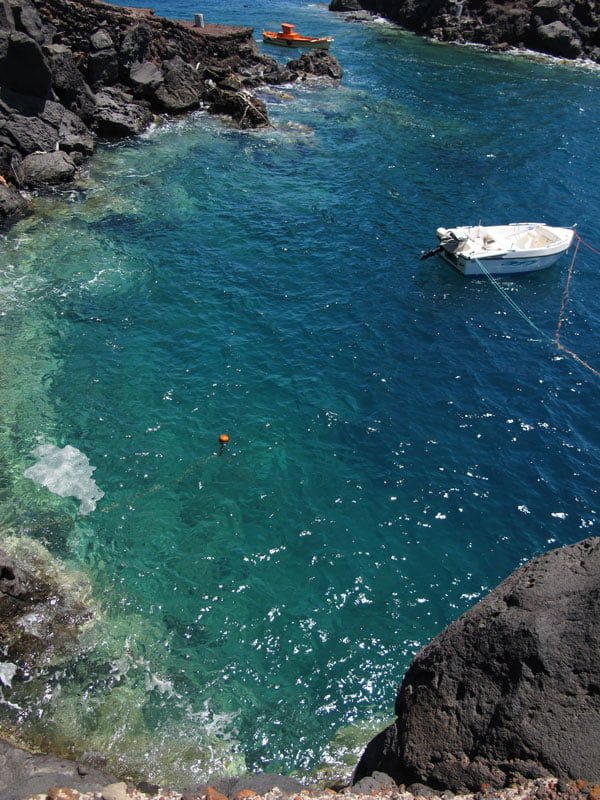 Пляж Амуди | Остров Санторини Греция