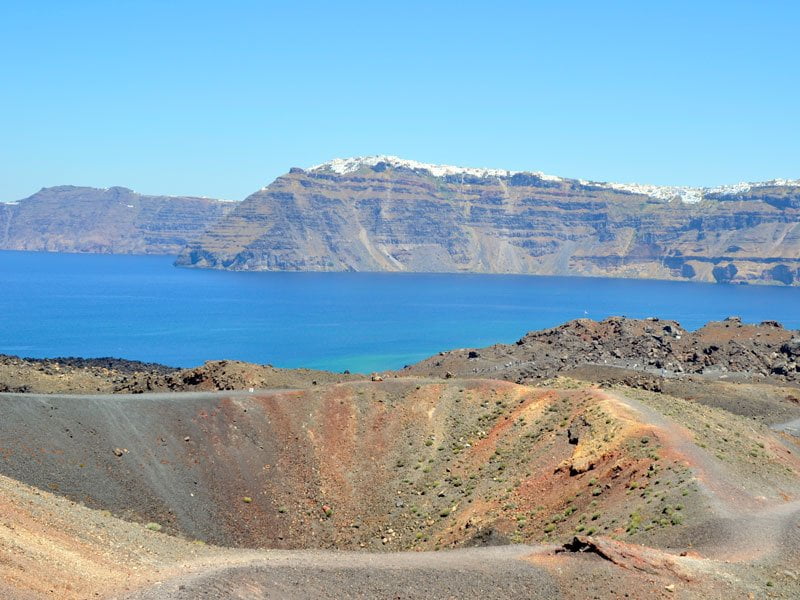 Caldera-Ansichten Santorini