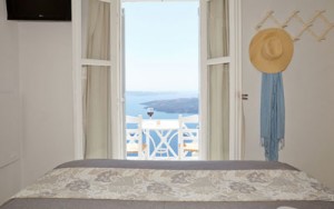 Apartments santorini double room with panoramic view