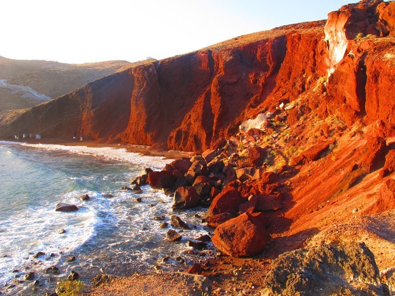 Spiaggia Rossa | Isola di Santorini Grecia